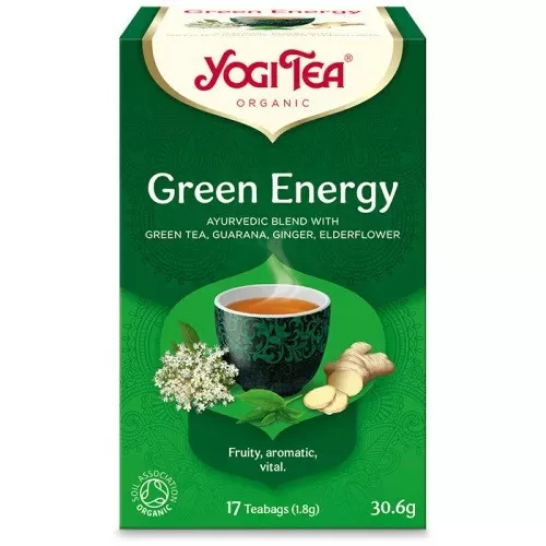 YOGITEA BIO ENERGIZÁLÓ ZÖLD TEA 17X