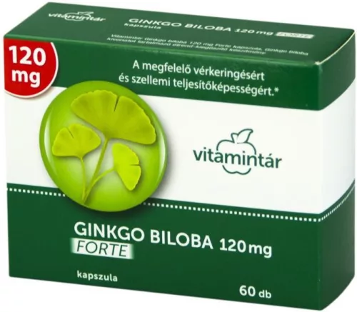 BÉRES GINKGO BILOBA 120MG FORTE KAPS 60X