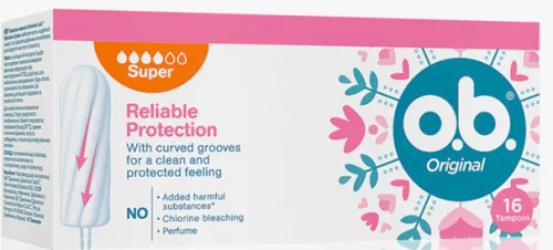 OB SUPER EGÉSZSÉGÜGYI TAMPON 16X