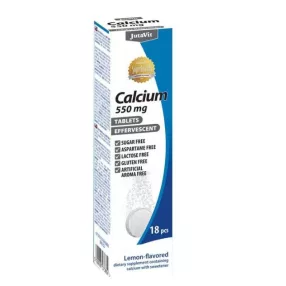 JUTAVIT CALCIUM 550MG PTABL CITROM 16X