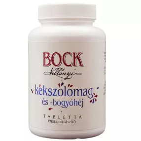 BOCK VILLÁNY KÉKSZŐLŐMAG- ÉS HÉJ TBL 60X