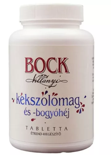 BOCK VILLÁNY KÉKSZŐLŐMAG- ÉS HÉJ TBL 60X