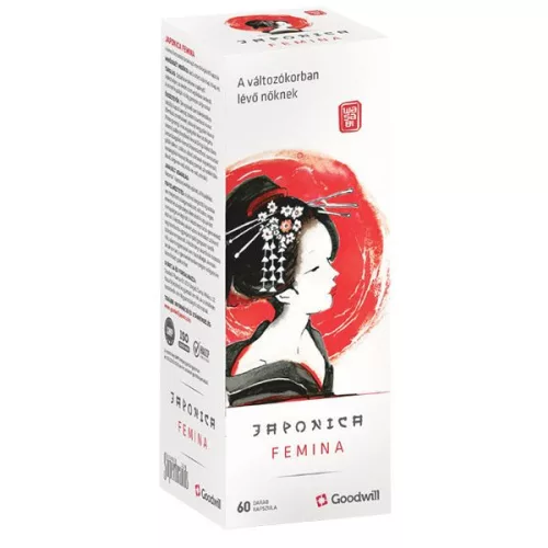 JAPONICA FEMINA NÖVÉNYI KIVONAT KAPS 60X