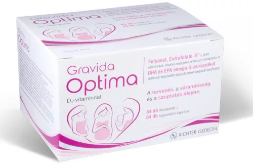 GRAVIDA OPTIMA FILMTABL+KAPSZ 2X84
