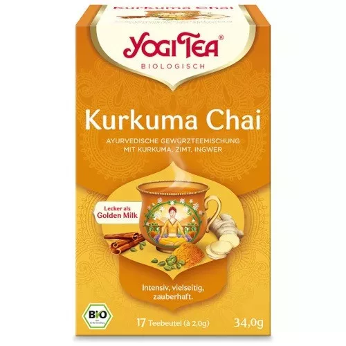 YOGITEA BIO KURKUMA CHAI 17X
