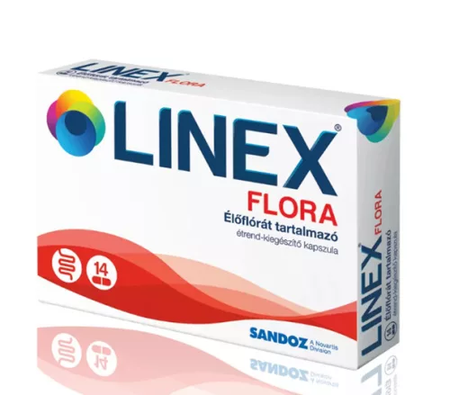 LINEX FLORA ÉLŐFLÓRÁS ÉTRKIEG KAPS 14X