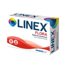 LINEX FLORA ÉLŐFLÓRÁS ÉTRKIEG KAPS 28X