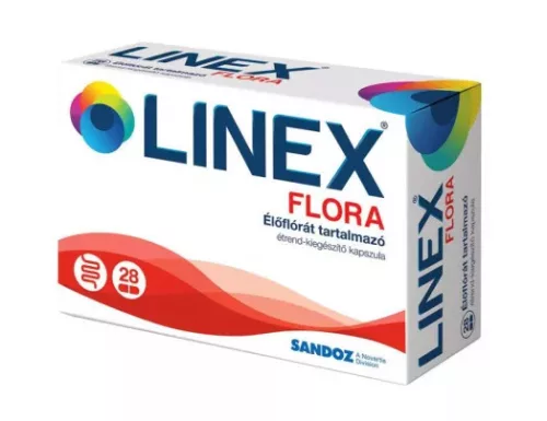 LINEX FLORA ÉLŐFLÓRÁS ÉTRKIEG KAPS 28X