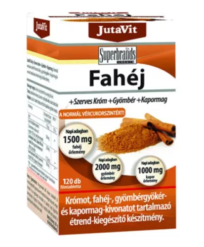 JUTAVIT FAHÉJ FILMTABLETTA 120X