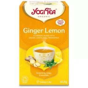 YOGITEA BIO GYÖMBÉR CITROM 17X