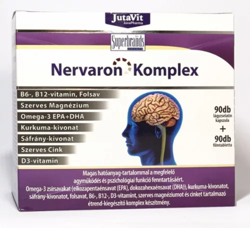 JUTAVIT NERVARON KOMPLEX FTBL+KAPS 90+90