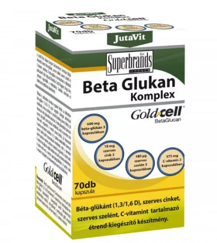 JUTAVIT BÉTA-GLÜKÁN KOMPLEX KAPSZULA 70X