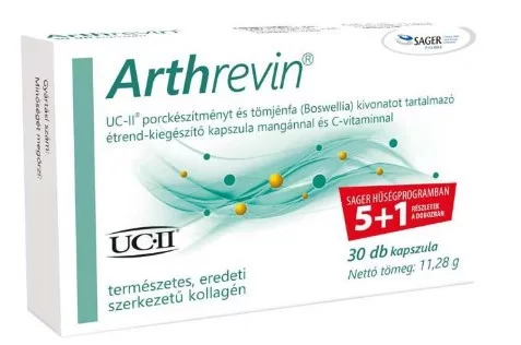 ARTHREVIN UC II ÉTRKIEG KAPSZULA 30X