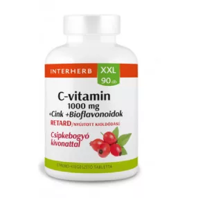 INTERHERB XXL C-VIT 1000MG CINK TABL 90X