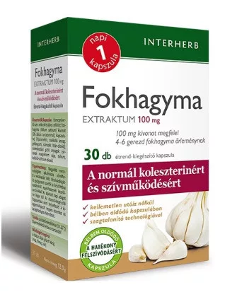 INTERHERB NAPI1 FOKHAGYMA EXTR KAPS 60X