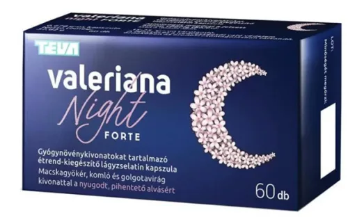 VALERIANA NIGHT FORTE ÉTRKIEG KAPSZ 60X