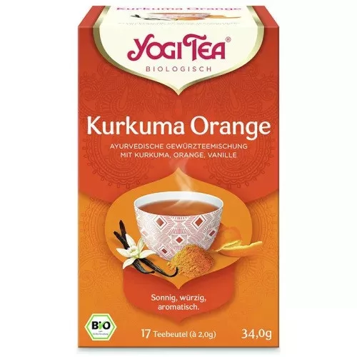 YOGITEA BIO KURKUMA NARANCS 17X