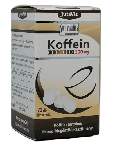 JUTAVIT KOFFEIN 100MG FILMTABLETTA 70X