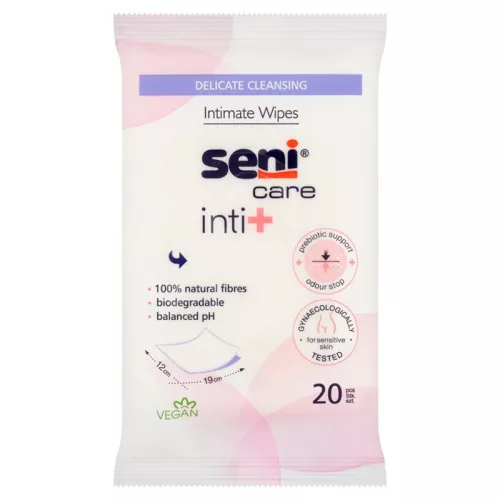 SENI CARE INTI+ TÖRLŐKENDŐ NEDVES 20X