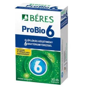 BÉRES PROBIO 6 KAPSZULA ÉTRKIEG 30X