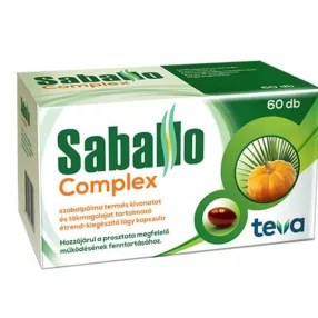 SABALLO COMPLEX ÉTRKIEG LÁGY KAPSZ 60X