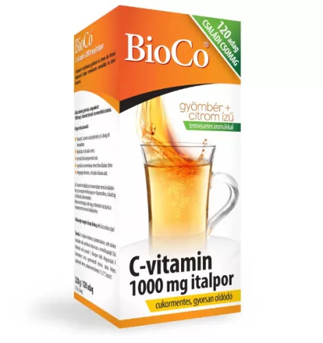 C VITAMIN 1000MG ITALPOR 120X1,9G BIOCO