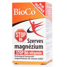 SZERVES MAGNÉZIUM STOP B6 TABL 90X BIOCO
