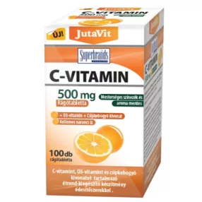 JUTAVIT C 500 D3 RÁGÓTABL NARANCS 100X
