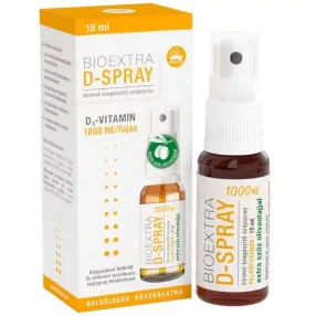 D3 VITAMIN 1000NE SZÁJSPRAY 15ML BIOX