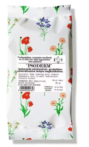 PSODERM TEAKEVERÉK 50G GYÓGYFŰ