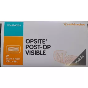 OPSITE POST-OP VISIBLE 25CMX10CM 20X