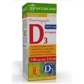 D3 VITAMIN ÉTRKIEG CSEPP 30ML NLAND