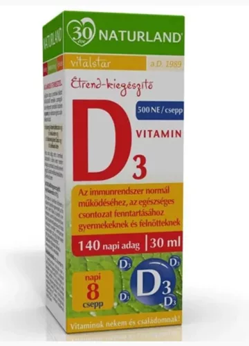 D3 VITAMIN ÉTRKIEG CSEPP 30ML NLAND