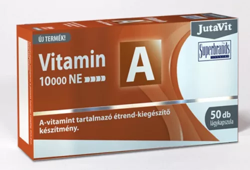 JUTAVIT A VITAMIN 10000NE LÁGY KAPSZ 50X