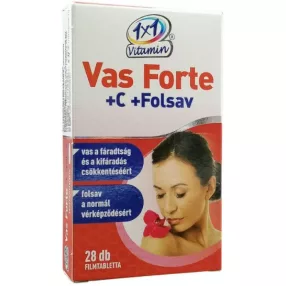 VITAPLUS 1X1 VAS FORTE C FOLSAV FTBL 28X