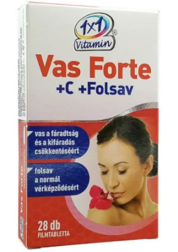 VITAPLUS 1X1 VAS FORTE C FOLSAV FTBL 28X