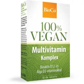 VEGAN MULTIVITAMIN KOMPLEX TBL 30X BIOCO