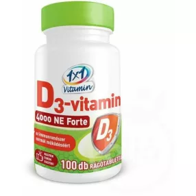 VITAPLUS 1X1 D3 4000NE FORTE RTABL 100X