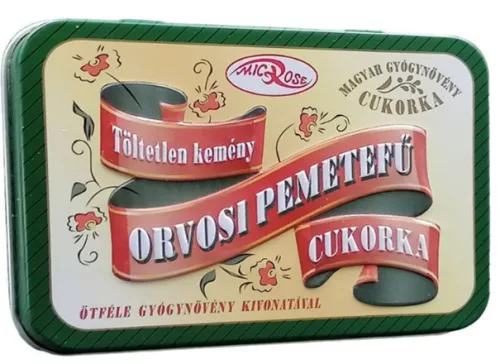 ORVOSI PEMETEFŰ CUKORKA 90G DÍSZDOBOZBAN