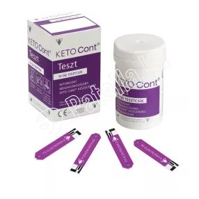 Tesztcsík ketocont 10x