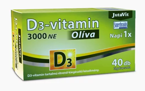 JUTAVIT D3 VIT 3000NE OLIVA KAPSZULA 40X