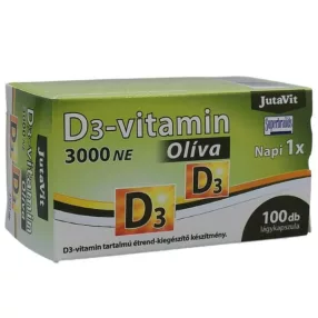 JUTAVIT D3 VIT 3000NE OLIVA KAPSZ 100X