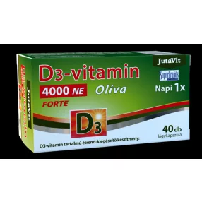 JUTAVIT D3 4000NE OLIVA FORTE KAPSZ 40X