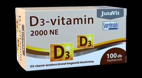 JUTAVIT D3 VITAMIN 2000NE KAPSZULA 100X