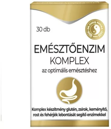 DR.CHEN EMÉSZTŐENZIM KOMPLEX ÉK KAPS 30X