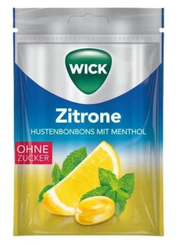 WICK TOROKCUKOR CITROM MENTOL 72G