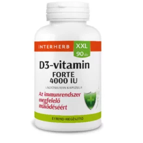 INTERHERB XXL D3-VIT 4000NE F KAPSZ 90X