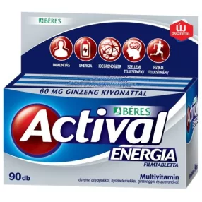 ACTIVAL ENERGIA GINZENG GUARANA FTBL 90X