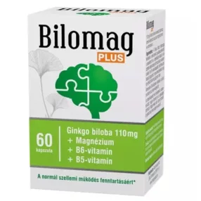 BILOMAG PLUS GINKGO BILOBA 110MG KAPS60X