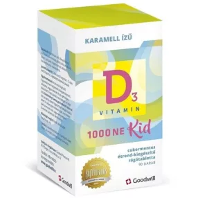 D3-VITAMIN KID 1000NE RTABL 90X GOODWILL